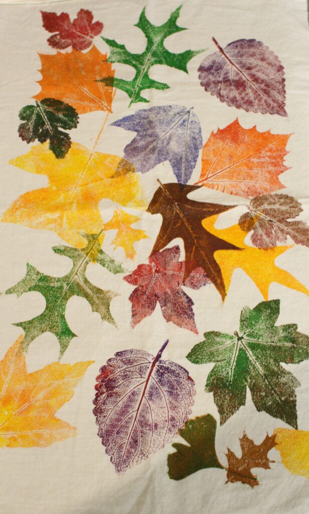 Nature Meets Art Hands On Class Teaches Leaf Painting Technique For nature-meets-art-hands-on-class-teaches-leaf-painting-technique-for